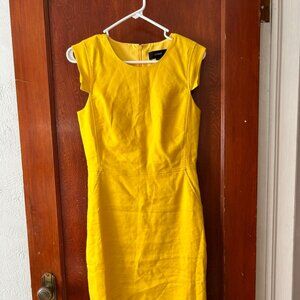 J Crew Yellow dress
